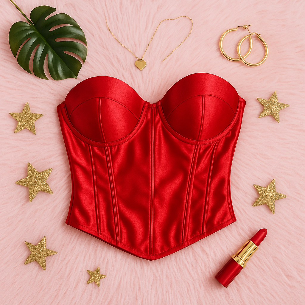 Blusa Cetim Elegance